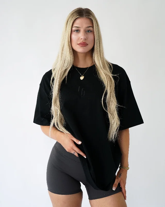 Legacy T-Shirt - Black-- Front Pockets Side Pockets Patch Pockets