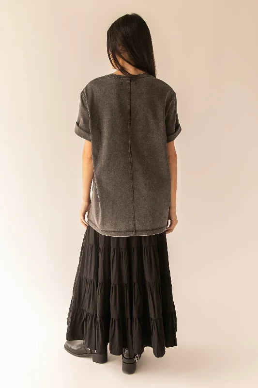 OVERSIZED GRAPHIC 'BROOKLYN' T-SHIRT-- Terry Blend Velvet Blend Canvas Blend