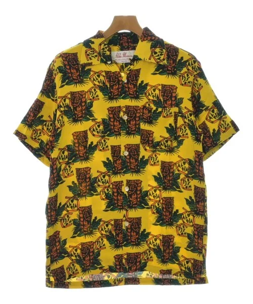 Aloha Blossom Casual shirts-- Ribbed T-Shirt High Neck Heavyweight