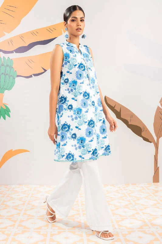 1 Pc Printed Cambric Shirt -- Cozy Warm Stylish