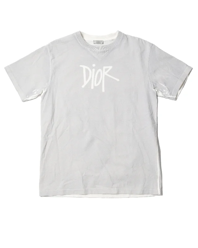 Shawn Stussy T-Shirt-- Machine Wash Dry Clean Hand Wash