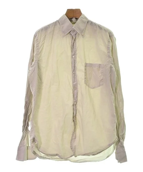 ALESSANDRO GHERARDI Casual shirts-- Print Jacquard Patchwork