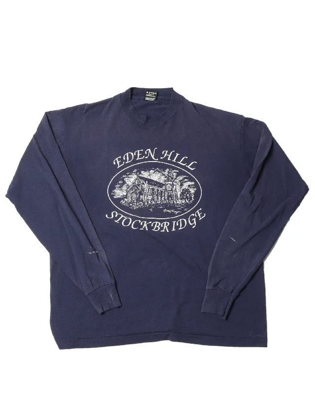 "Eden Hill, Stockbridge" L/S T-Shirt-- Welt Pockets Slit Pockets Flap Pockets