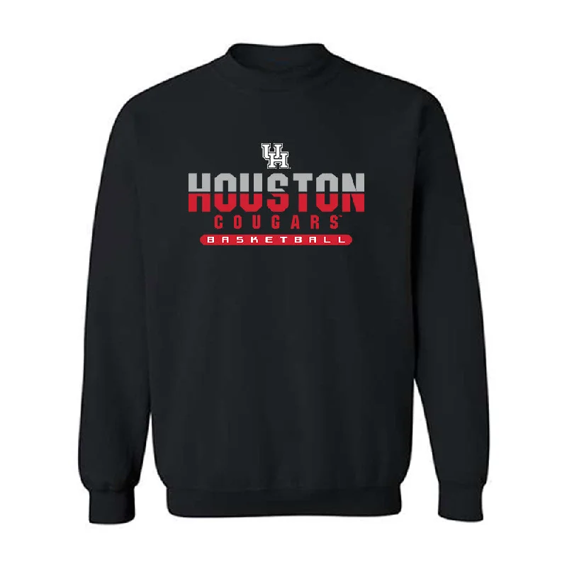 Houston - NCAA Women's Basketball : Peyton McFarland - Classic Shersey Crewneck Sweatshirt Hoodie with Typography Text Message