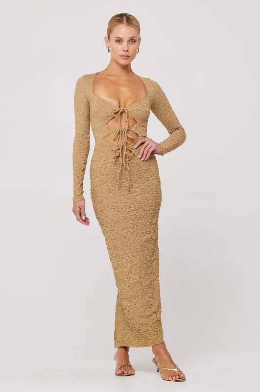 Simone Dress in Moss Tunics Brand named