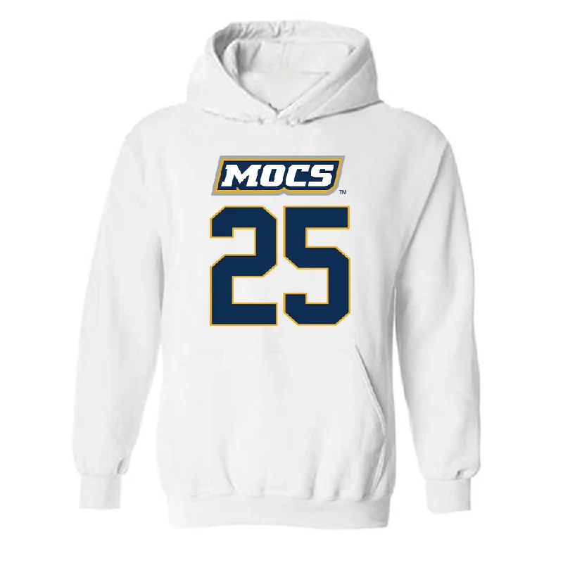UTC - NCAA Women's Basketball : Kailyn Farrell - Replica Shersey Hooded Sweatshirt Hoodie with Exposed Zipper Edgy Industrial