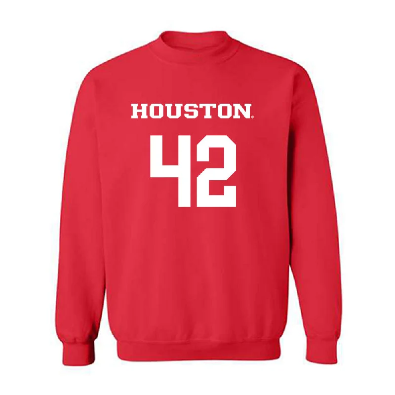 Houston - NCAA Women's Basketball : Peyton McFarland - Classic Shersey Crewneck Sweatshirt Hoodie with Cropped Fit Short Trendy