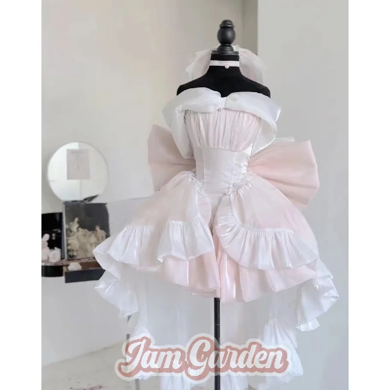 [SET] Princess Wind TuTu Skirt High Sense Birthday Dress Summer Dress Casual Short Summer