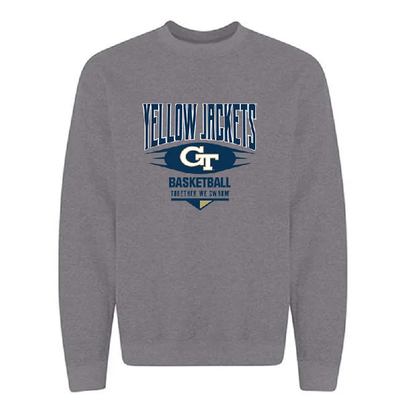 Georgia Tech - NCAA Women's Basketball : Kayla Blackshear - Classic Shersey Crewneck Sweatshirt Hoodie with Gradient Ombre Colorful