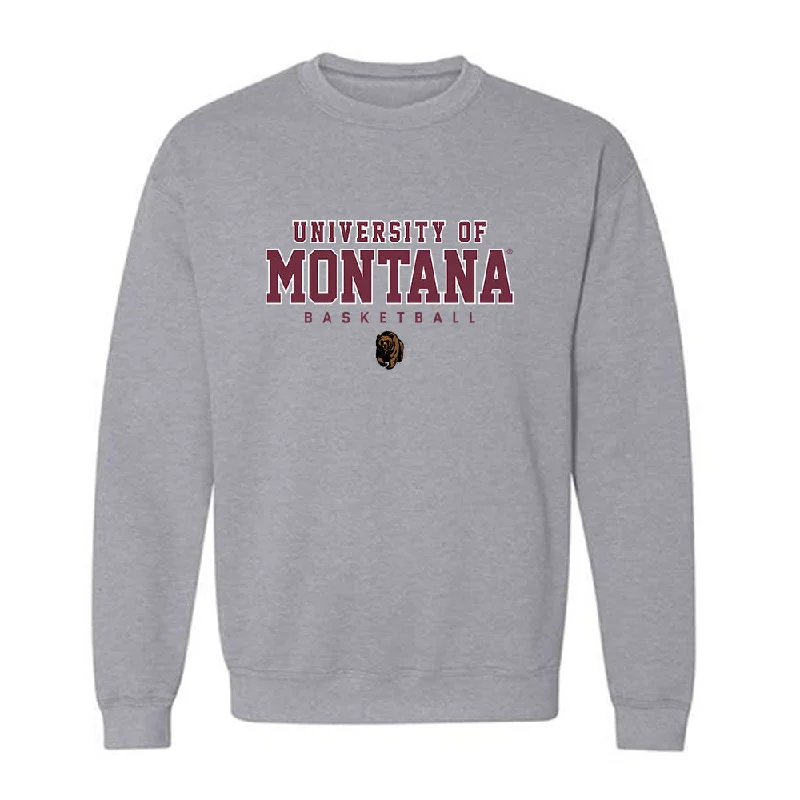 Montana - NCAA Women's Basketball : Alex Pirog - Classic Shersey Crewneck Sweatshirt Hoodie with Crew Neck Simple Timeless