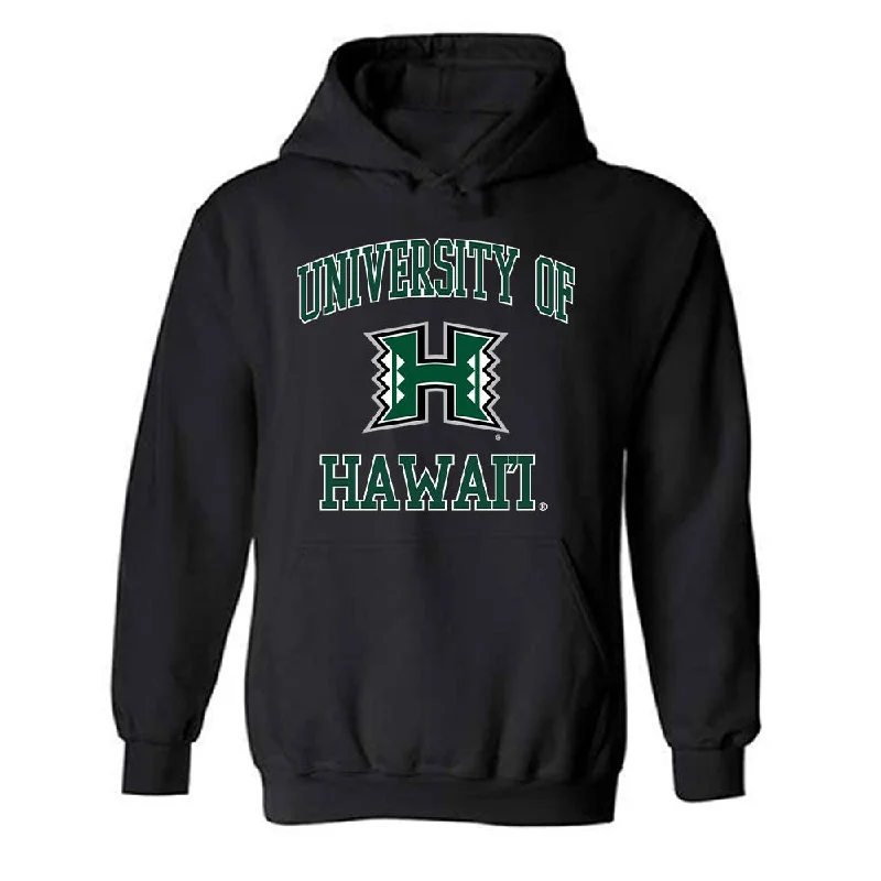 Hawaii - NCAA Women's Basketball : Brooklyn Rewers - Classic Shersey Hooded Sweatshirt Hoodie with Patch Decorative Personalized