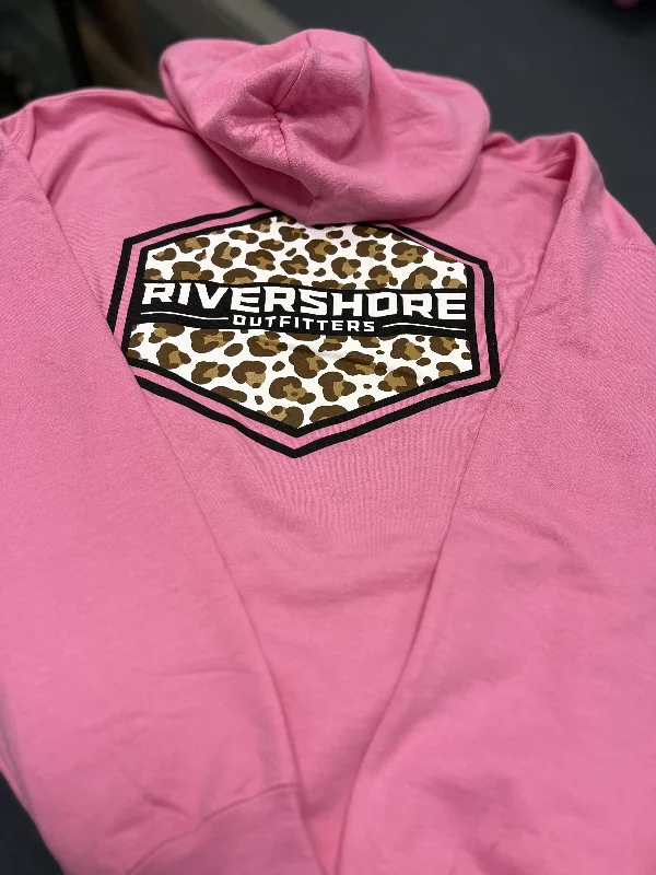 RSO Leopard Hoodie, Azalea Hoodie with Slim Fit Tailored Modern