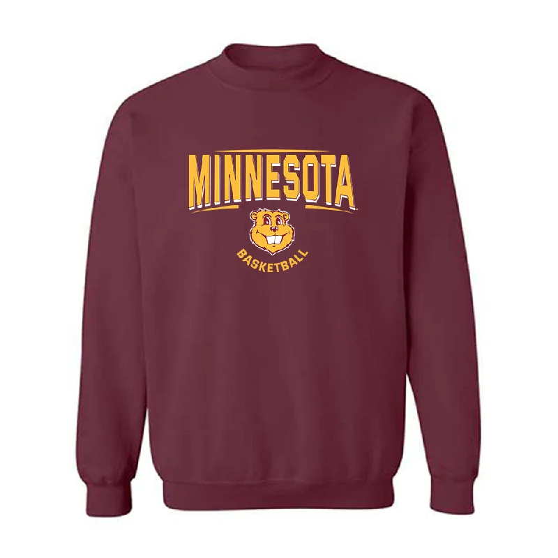Minnesota - NCAA Women's Basketball : Sophia Hart - Classic Fashion Shersey Crewneck Sweatshirt Hoodie with Exposed Zipper Edgy Industrial