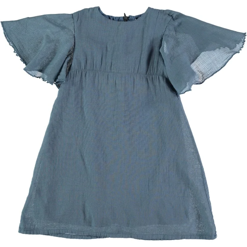Violeta Girls Capa Woven Dress Halter Neckline Beach