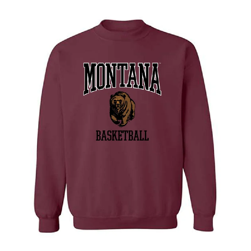 Montana - NCAA Women's Basketball : Izabella Zingaro - Classic Shersey Crewneck Sweatshirt Hoodie with Button Classic Timeless
