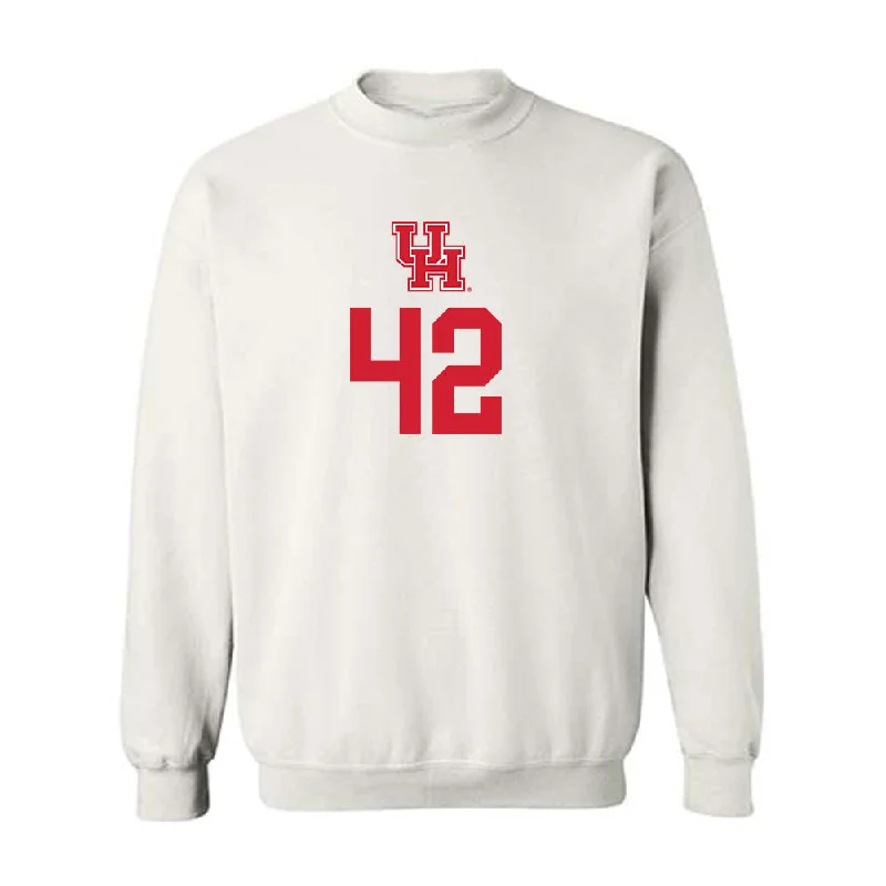 Houston - NCAA Women's Basketball : Peyton McFarland - Classic Shersey Crewneck Sweatshirt Hoodie with Reflective Safety Nightwear