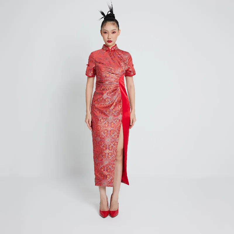 Jin Ming SongKet Dress Tunics Winter warm