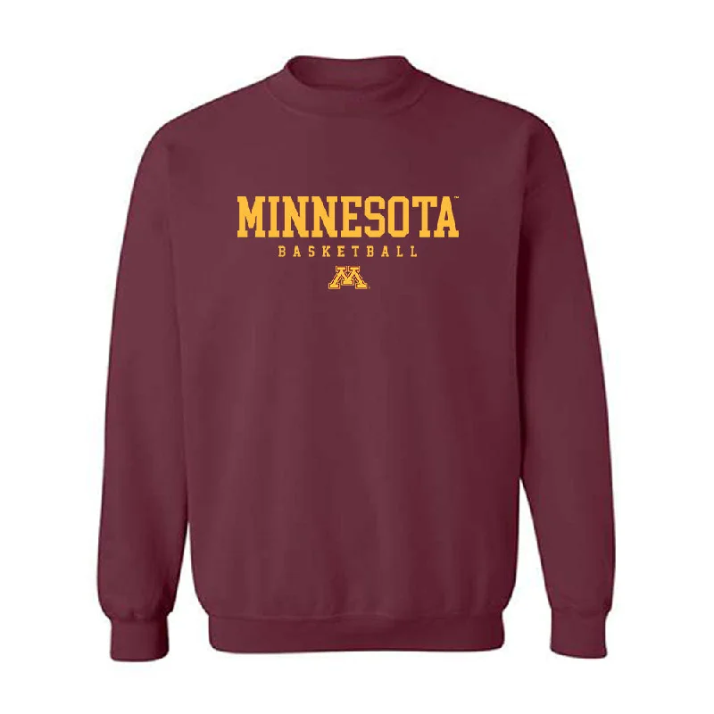 Minnesota - NCAA Women's Basketball : Sophia Hart - Classic Shersey Crewneck Sweatshirt Hoodie with Ribbed Neckline Snug Warm