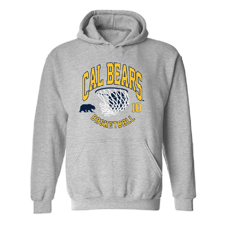 UC Berkeley - NCAA Women's Basketball : Lulu Twidale - Hooded Sweatshirt Hoodie with Patch Decorative Personalized