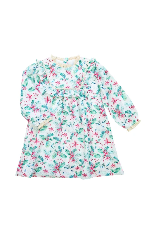 Girls Vintage Holly Dress Tunics Luxurious premium