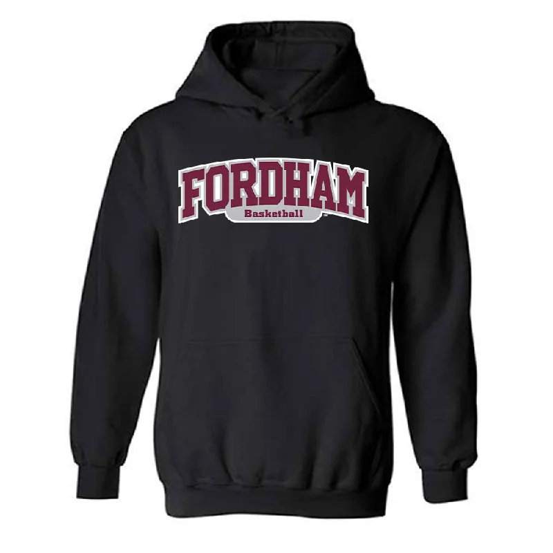 Fordham - NCAA Women's Basketball : Miya Giles - Jones - Classic Shersey Hooded Sweatshirt Hoodie with Zipper Versatile Modern