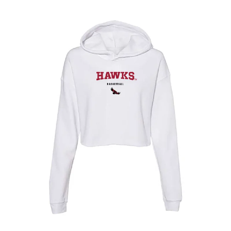 St. Joe's - NCAA Women's Basketball : lizzy gruber - Women's Crop Fleece Hoodie Hoodie with Hem Frayed Vintage Worn