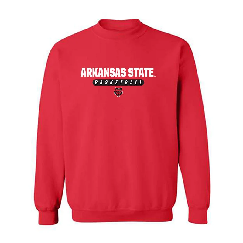 Arkansas State - NCAA Women's Basketball : Annaliese Griffin - Classic Shersey Crewneck Sweatshirt Hoodie with Patch Decorative Personalized