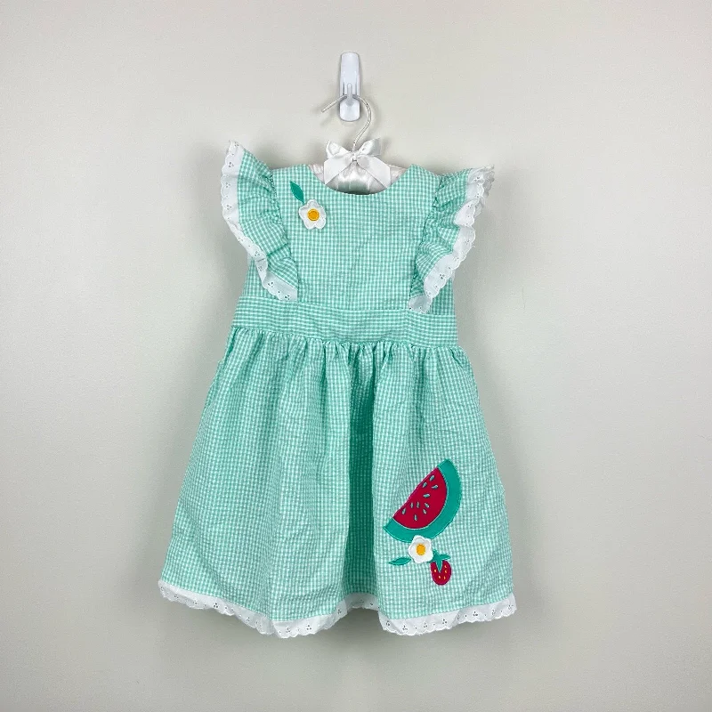 Vintage Little Bitty Ruffle Watermelon Dress 5T Tunics Favorite customer