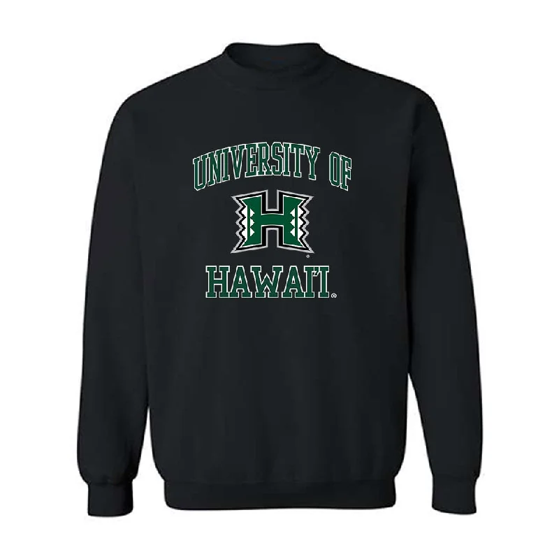Hawaii - NCAA Women's Basketball : Brooklyn Rewers - Classic Shersey Crewneck Sweatshirt Hoodie with Hem Raw Edge Edgy Unfinished