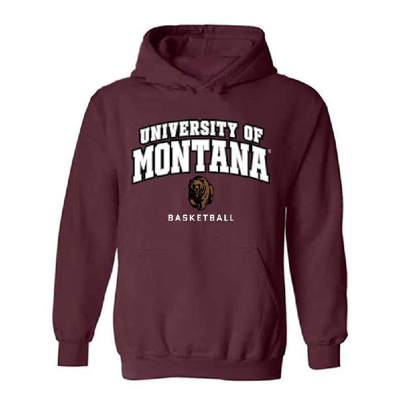 Montana - NCAA Women's Basketball : Alex Pirog - Classic Shersey Hooded Sweatshirt Hoodie with Earth Tones Natural Calm