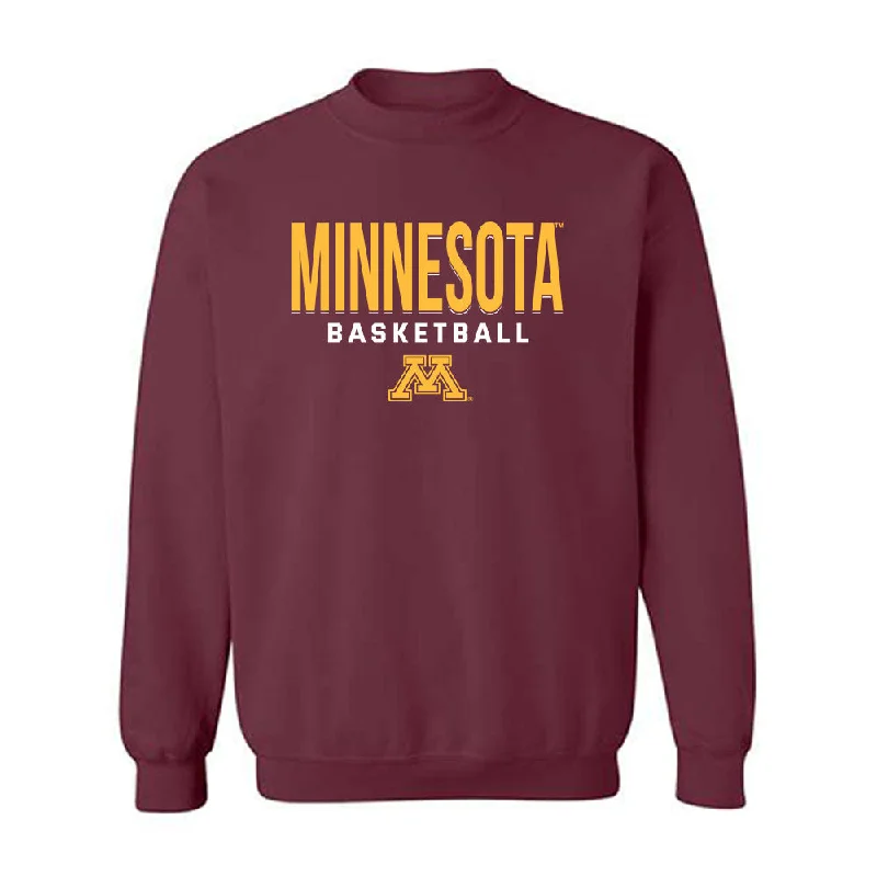 Minnesota - NCAA Women's Basketball : Sophia Hart - Classic Shersey Crewneck Sweatshirt Hoodie with V-Neck Classic Versatile