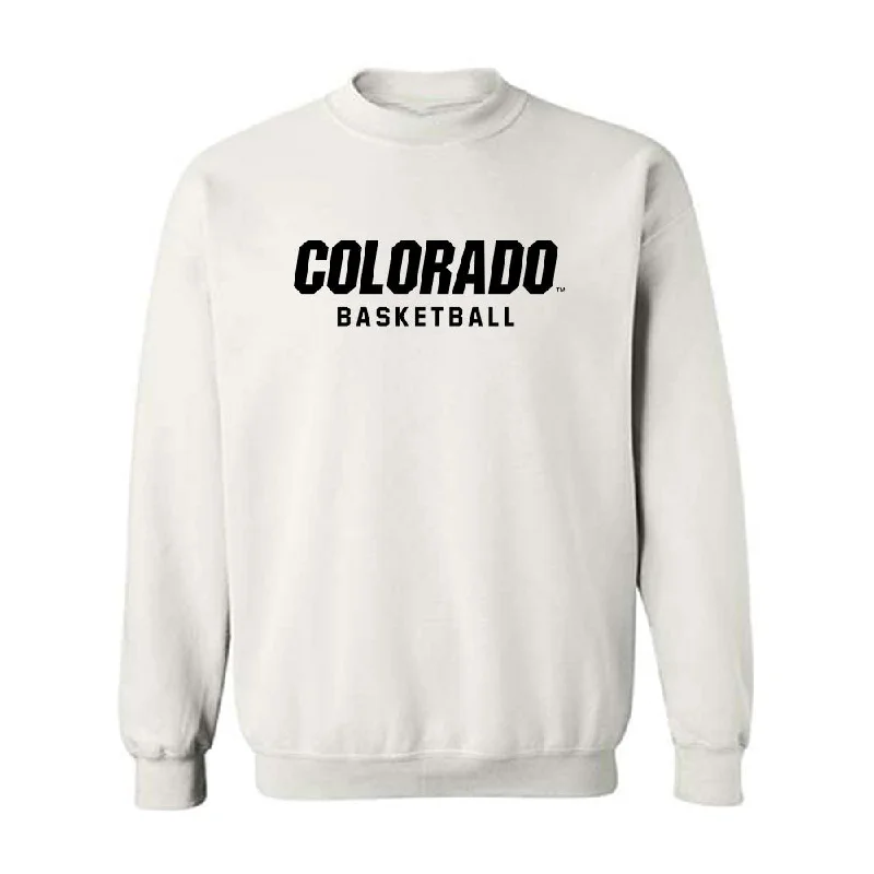 Colorado - NCAA Women's Basketball : Jade Masogayo - Crewneck Sweatshirt Hoodie with Slim Fit Tailored Modern