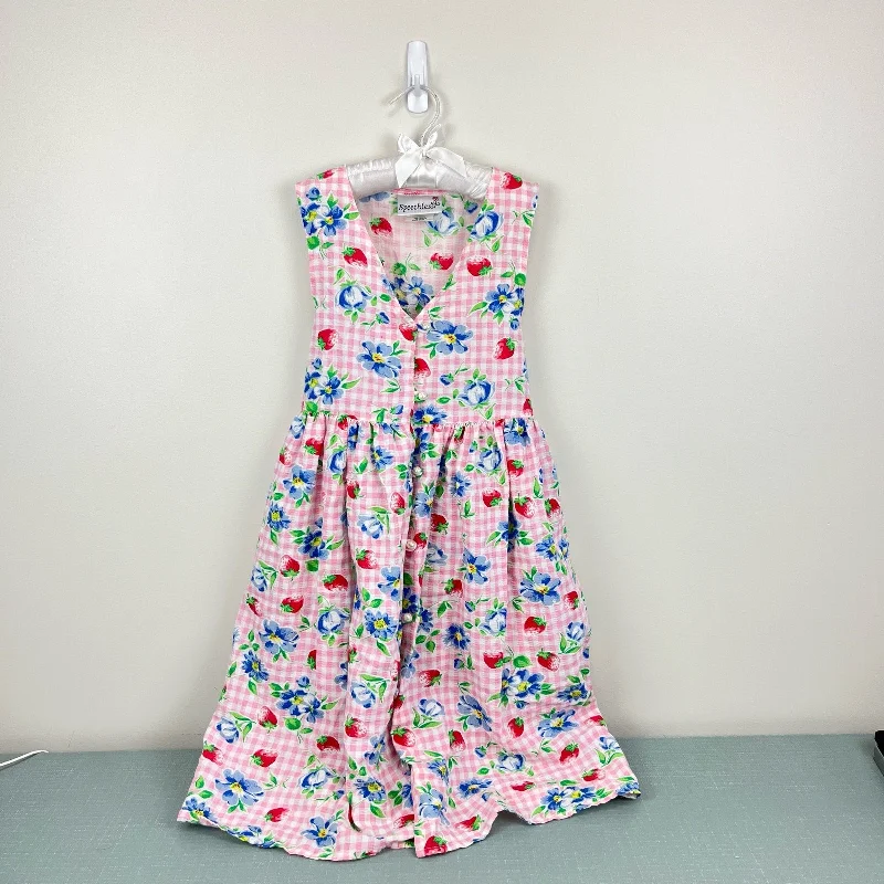 Vintage Speechless Floral Strawberry Dress 10 USA Tunics Timeless classic