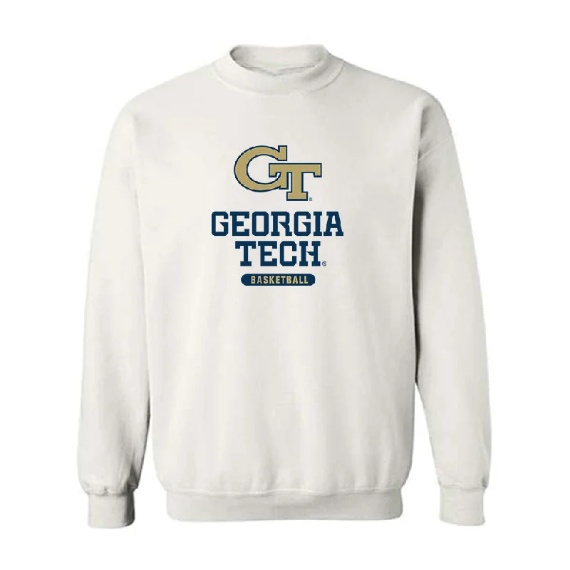 Georgia Tech - NCAA Women's Basketball : Tonie Morgan - Classic Shersey Crewneck Sweatshirt Hoodie with Slim Fit Tailored Modern