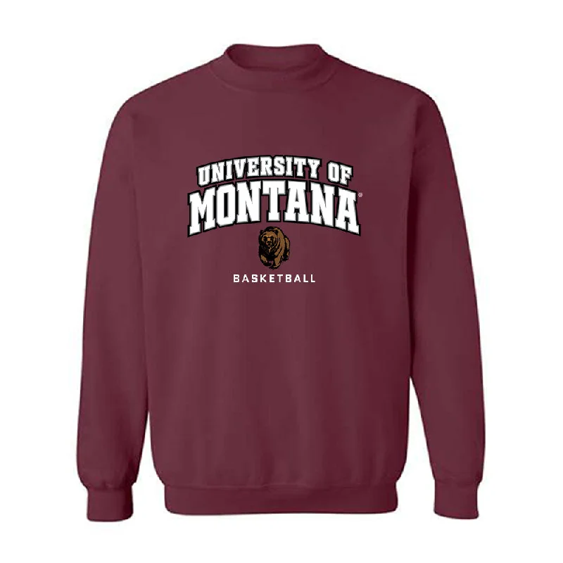 Montana - NCAA Women's Basketball : Draya Wacker - Classic Shersey Crewneck Sweatshirt Hoodie with Set-In Sleeves Structured Classic