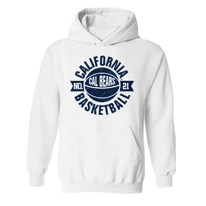 UC Berkeley - NCAA Women's Basketball : Ioanna Krimili - Sports Shersey Hooded Sweatshirt Hoodie with Print Artistic Unique