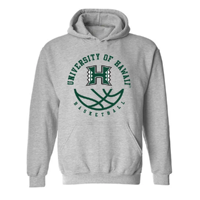 Hawaii - NCAA Women's Basketball : Brooklyn Rewers - Sports Shersey Hooded Sweatshirt Hoodie with Print Artistic Unique