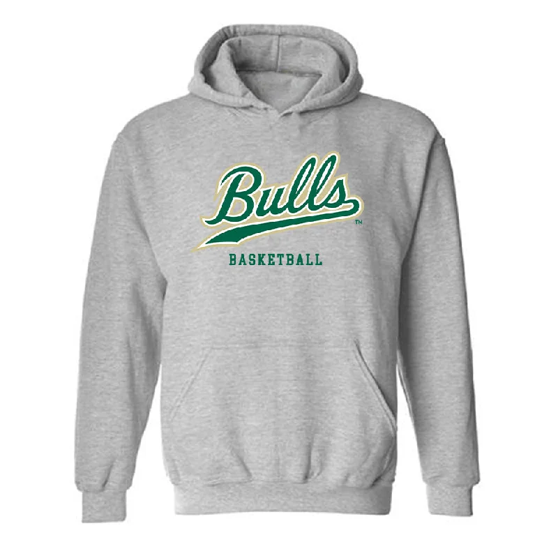 USF - NCAA Women's Basketball : Sammie Puisis - Classic Fashion Shersey Hooded Sweatshirt Hoodie with Ribbed Hem Stretchable Secure