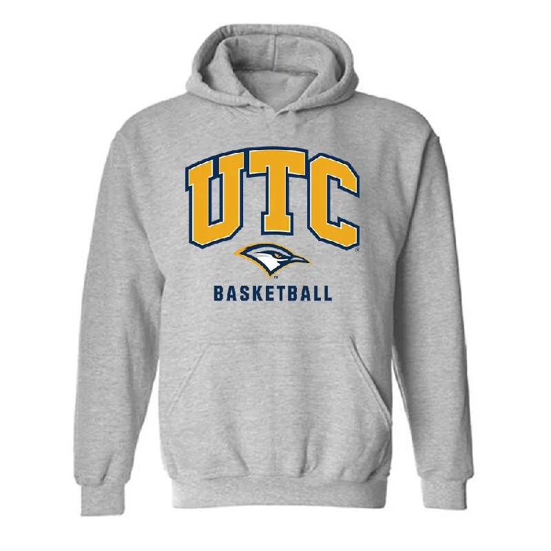 UTC - NCAA Women's Basketball : Kailyn Farrell - Classic Shersey Hooded Sweatshirt Hoodie with Hidden Zipper Minimalist Clean