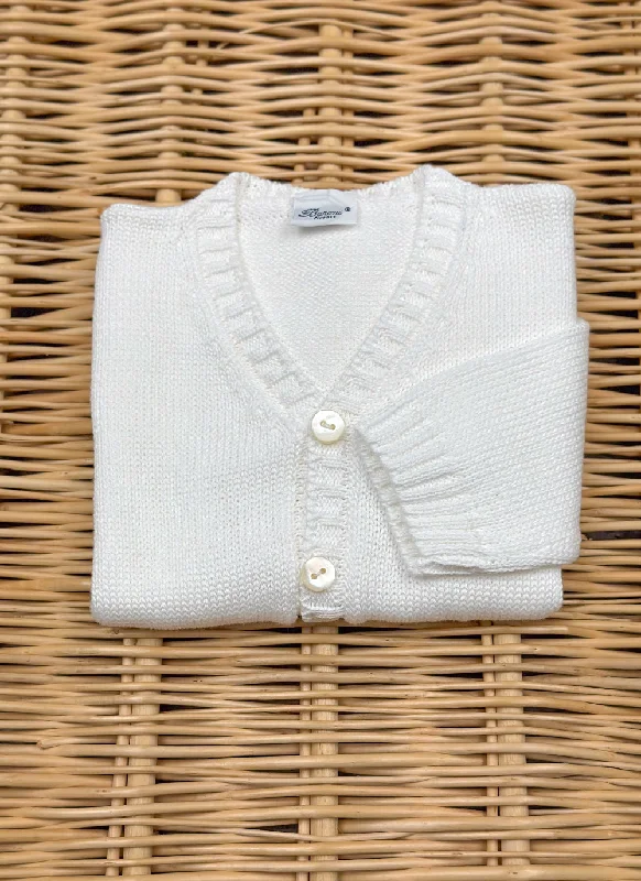 Pure Cotton V Cardigan Hooded Caped Shawl Collar