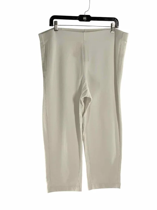 Pure Jill Size L White Pants Comfortable Maternity Pants