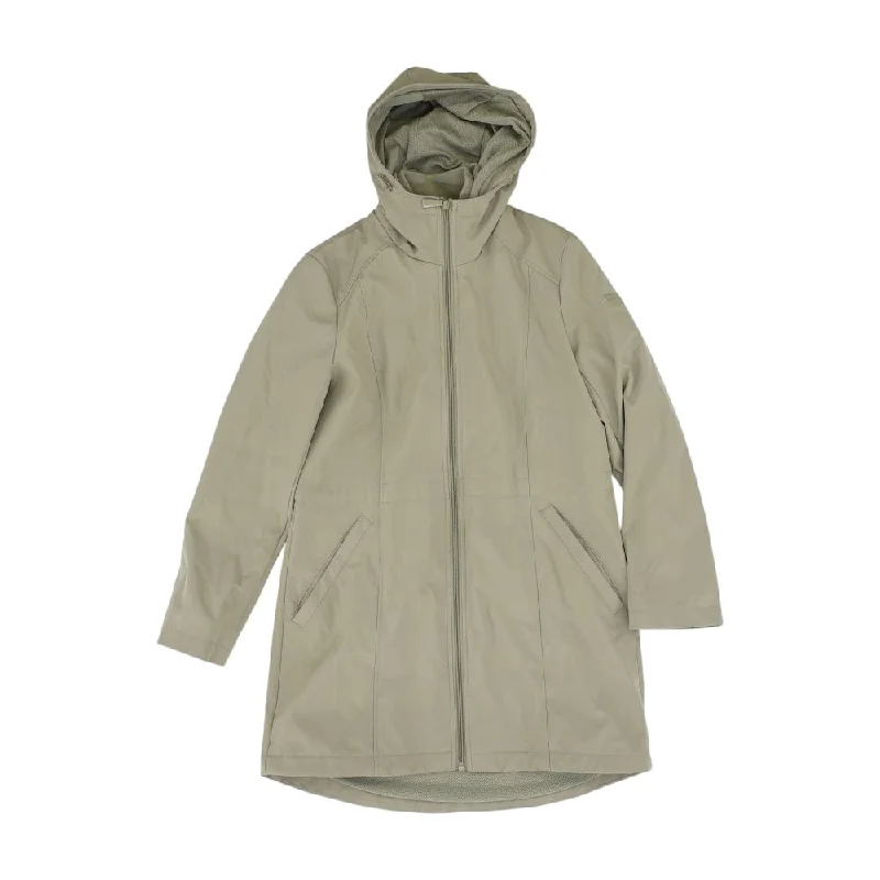 Tan Solid Lightweight Jacket Satin Jacket Silk Jacket Chiffon Jacket