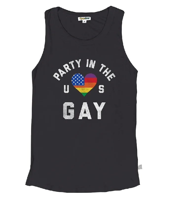 Party in the US Gay Tank Top high neck tank