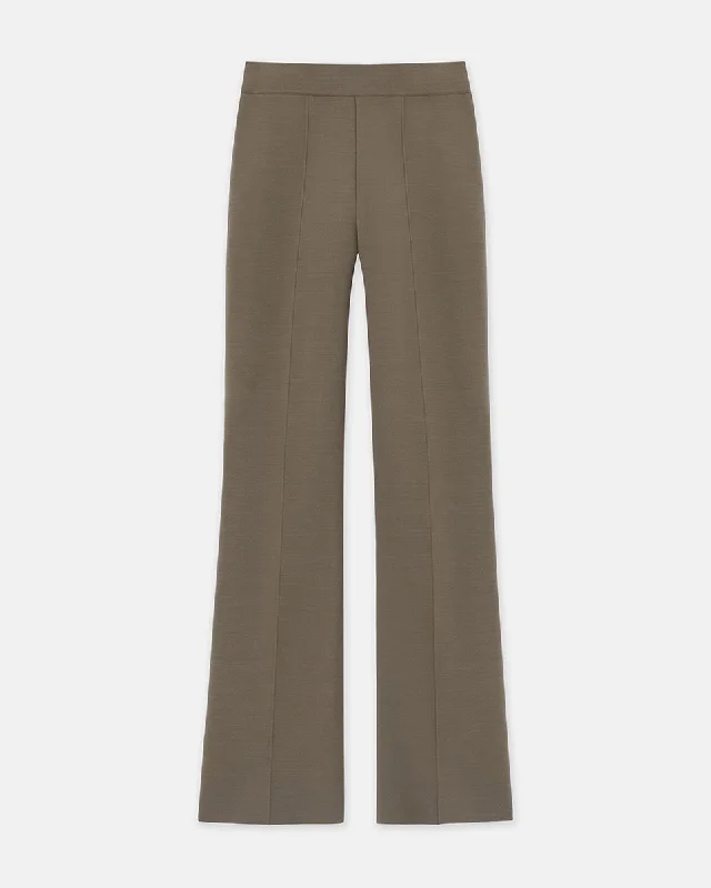 Responsible Matte Crepe Foley Flared Pant Fashionable Track Pants