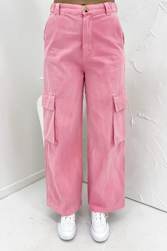 Maisy Cargo Pant Pink Modern Skinny Pants