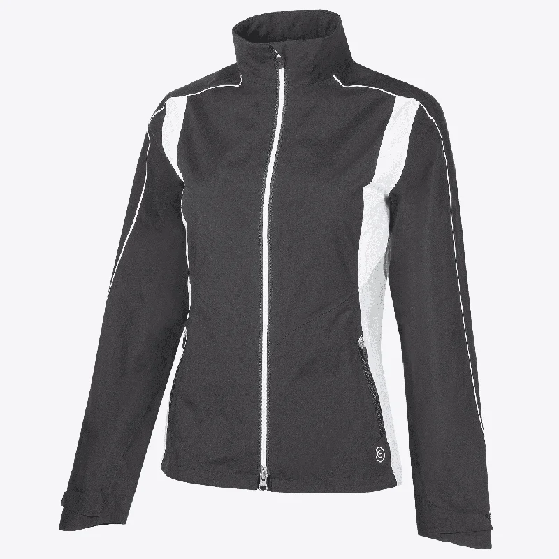 Ally - Waterproof golf jacket Chenille Jacket Brocade Jacket Lace Jacket