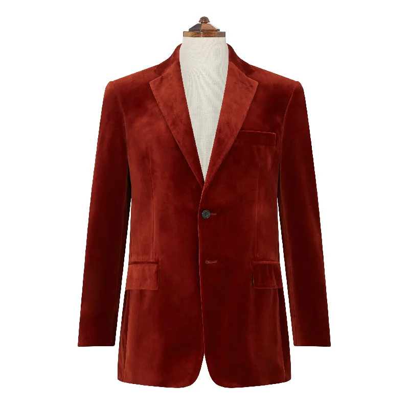 William Rust Velvet Jacket Rayon Fabric Velvet Fabric Corduroy Fabric