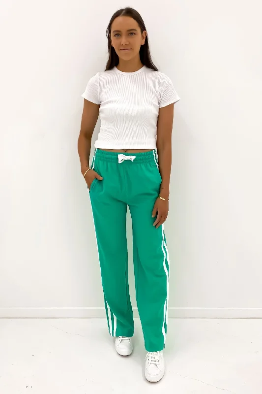 Power Pant Bright Green Chic Capri Pants