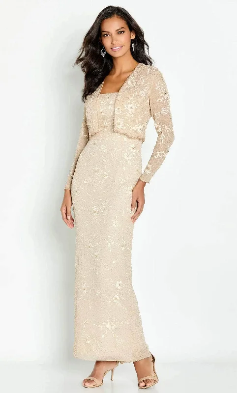 Cameron Blake CB137 - Evening Mother of the Bride Dress with Jacket Cotton Jacket Linen Jacket Terry Jacket