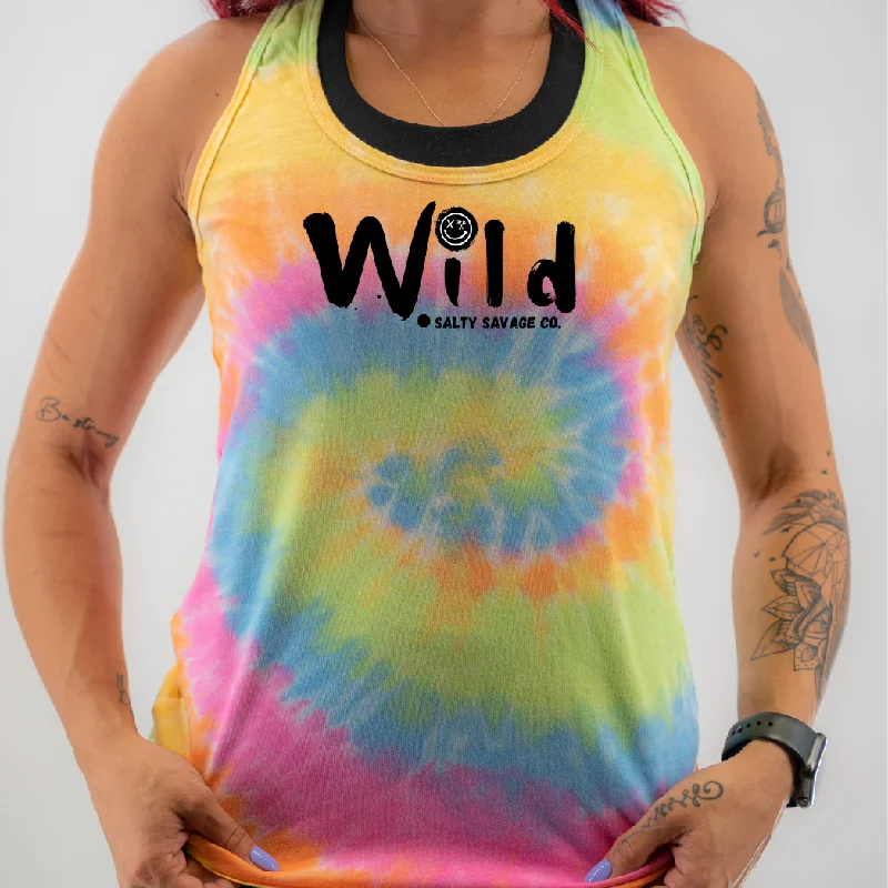 Salty Savage Ladies “Wild” Racerback Tank adorable tank top